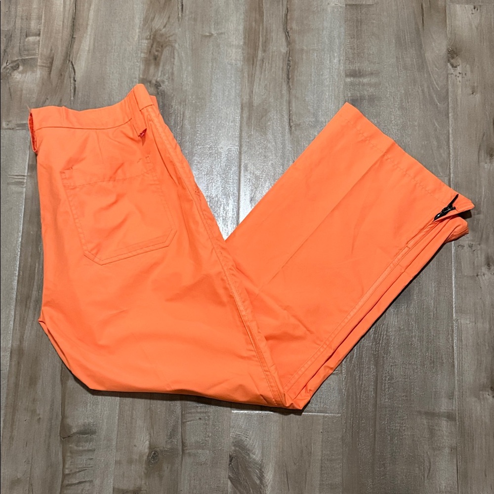 J.Lindeberg | Orange Golf Pants | Polyester | Sz 31